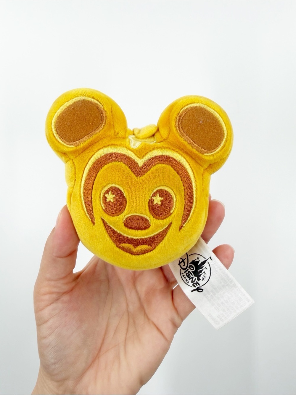 Disney Parks Wishables Park Food Series 2 Mickey Waffle Wishable Plush